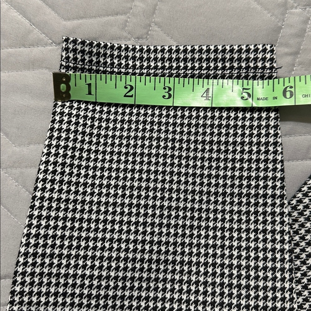 Sz 10/30⭐️NWT Liverpool Kelsey Knit Plaid Button Front Trousers. - Picture 10 of 10